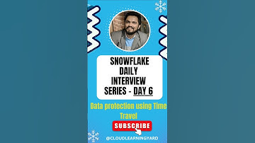 DAY 6- Time Travel & Fail safe Interview answers #snowflake #dataengineering #snowflakeinterview