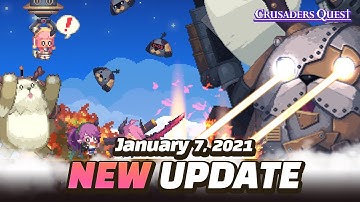 [Crusaders Quest] 7th January 2021 Update Preview