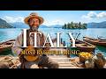 Italian Vibes Deep Focus ☕ 4K Amalfi Coast Music for Work & Concentration