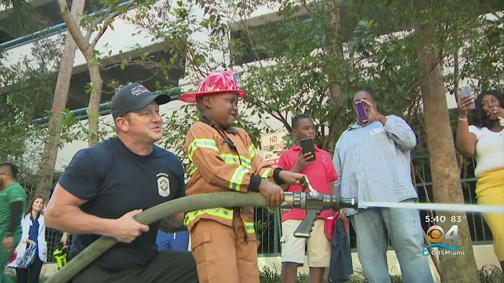 Trending Now: 6-Year-Old Leukemia Patient Becomes A Firefighter For A Day