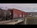 (HD) CN 9418 CN 4912 (CN 559 West) Rimouski Qc ( Mont-Joli SUB M.P 124. 58 )