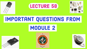 Power Electronics Important Questions Module 2| Repeated questions VTU exams| Power Transistors Imp