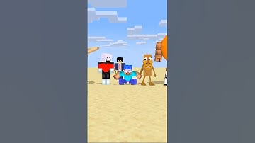 HELP Herobrine To Power Up And Win The Perfect Jump #friendship #shorts #trending #anime