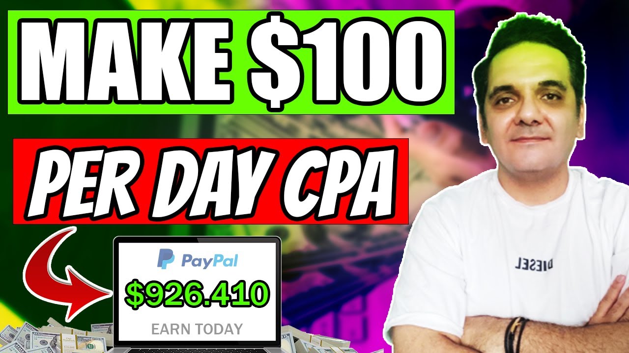 How To Make $100 Per Day From CPA MARKETING | Make Money Online 2023