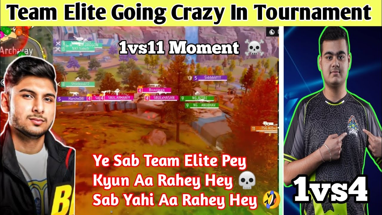 S8UL Elite Going Crazy ☠️ 1vs11 Moment 💀 Hassan 1vs4 in NG tournament 