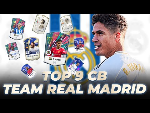 TOP 9 CB -  TRUNG VỆ ĐÁNG DÙNG NHẤT TEAM COLOR REAL MADRID | HCG NAM DƯƠNG