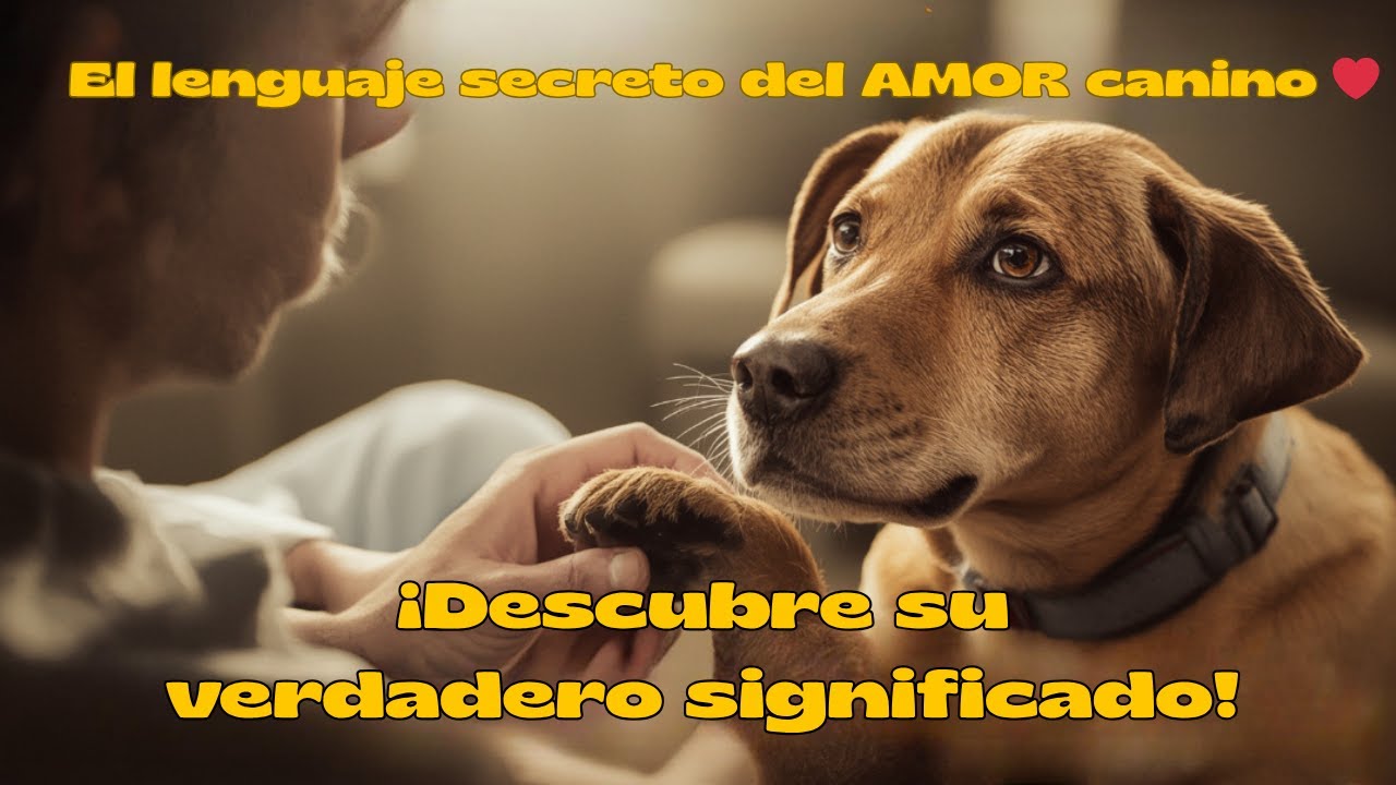 ¡El significado oculto de que tu perro ponga su pata sobre ti, revelado por expertos!