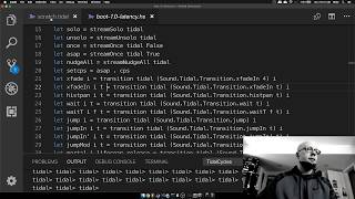 Live Stream: Let's learn TidalCycles Transitions