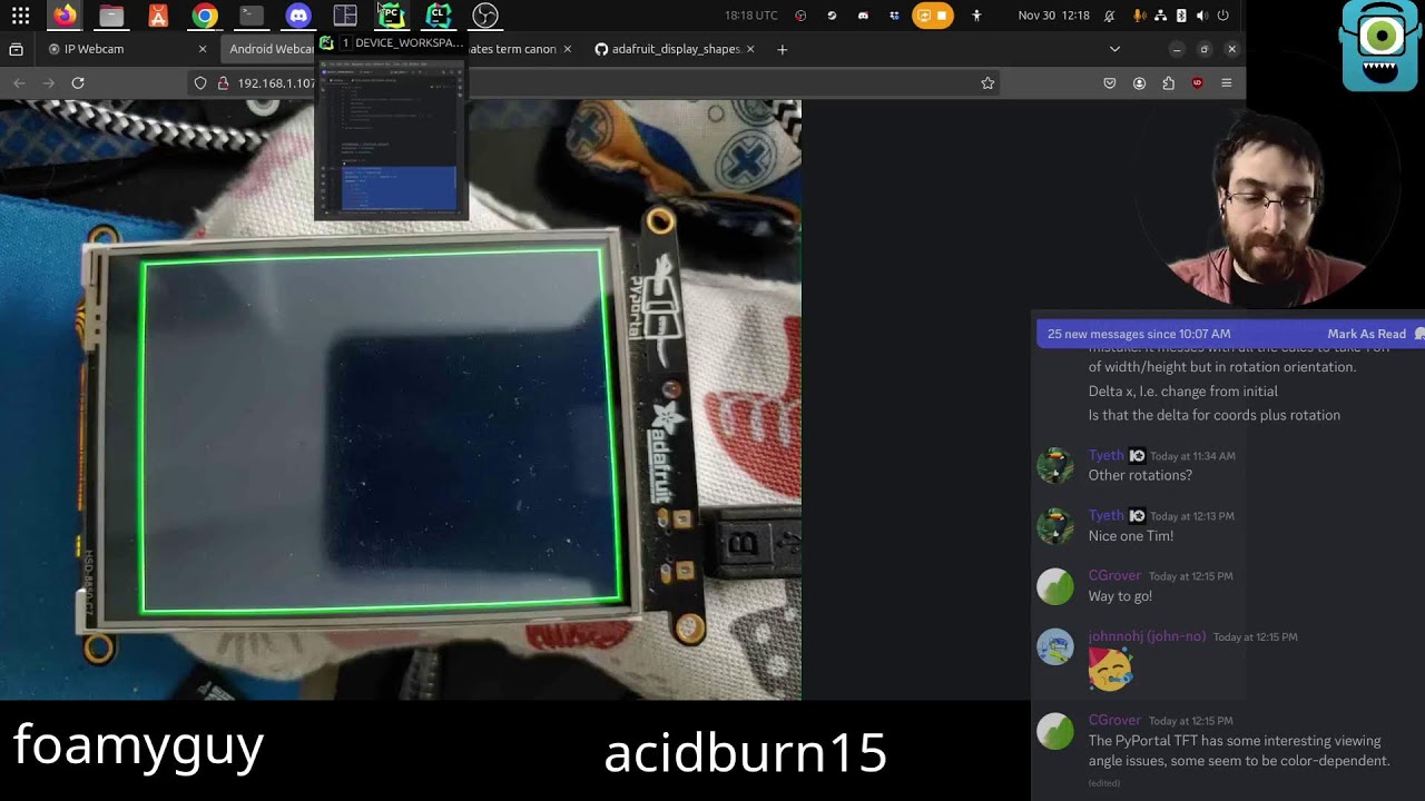 CircuitPython - Dig a Little More on Vectorio Rotation