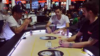 Final table timelapse action at Casino Estoril, Portugal