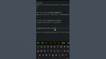 Forms in Bootstrap|#bootstrap #form #yt #html #css #animation #python #trending #youtubeshorts #like