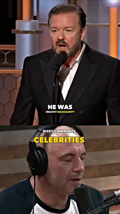Ricky Gervais Confronts All Celebrities - Joe Rogan - YouTube