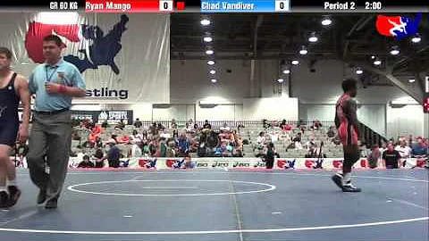 Ryan Mango vs. Chad Vandiver at 2013 Las Vegas/ASI...