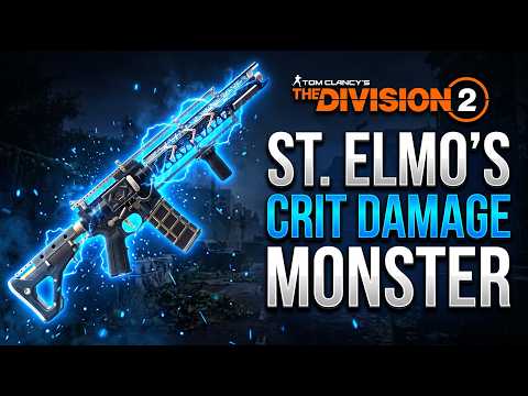 This St Elmo's Tipping Scales Build is RELENTLESS...700% Crit Hit Damage & 1.5M Crits (Division 2)