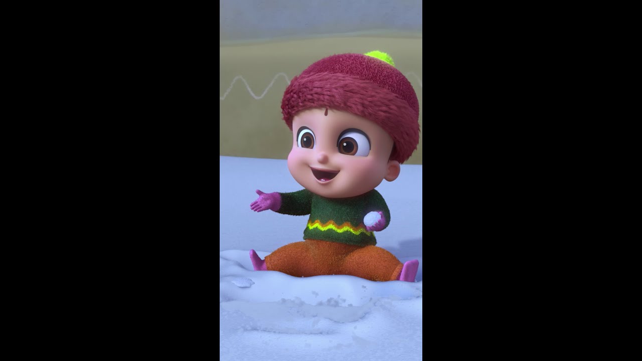 Bheem's BEST snow day ever! ❄️ Mighty Little Bheem
