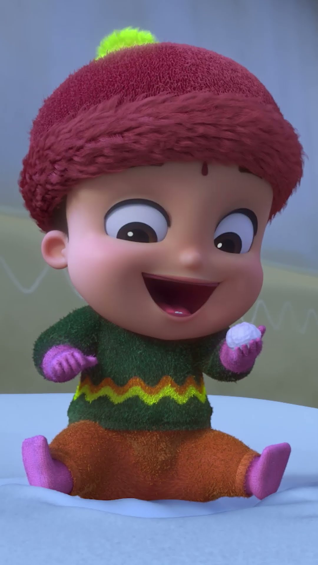 Bheem's BEST snow day ever! ❄️ Mighty Little Bheem