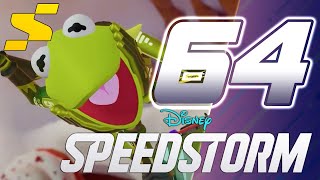 Disney Speedstorm Walkthrough Gameplay Part 64 (PS5) Wreck It Ralph Part 2 Chapter 4 - Kermit