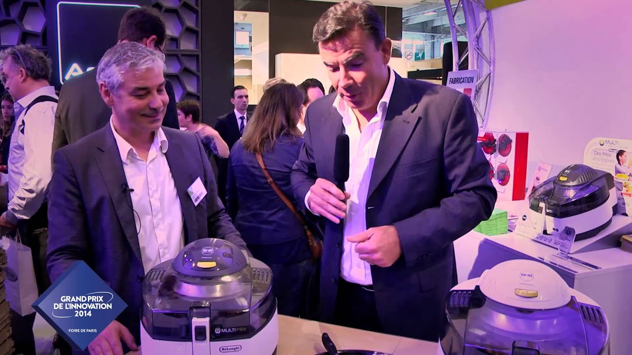 Longui Riedotto DELONGHI Multifry : la friteuse qui fait des pizzas et du risotto - YouTube