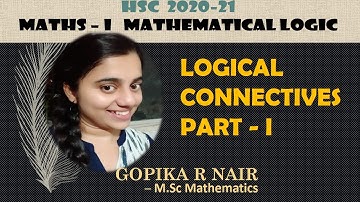 Mathematical logic Class 12 HSC 2020-21 Logical connectives part I