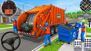 Garbage Truck Simulator 3D - Trash Truck Driver Games - Android GamePlay screenshot 3