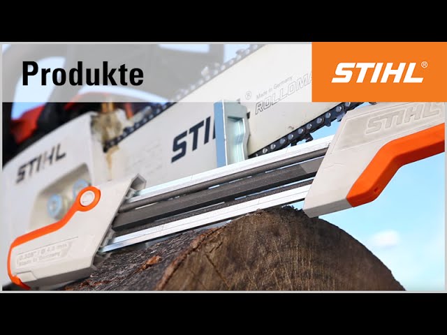 Motorsägen-Ketten selber schärfen mit dem STIHL Feilenhalter 2-in-1 