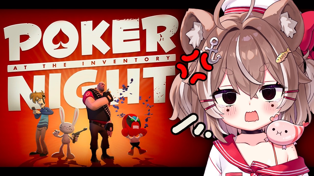 POKER NIGHT AT THE INVENTORY! ⋮ HEAVY TF2!!!  ( ・∇・)