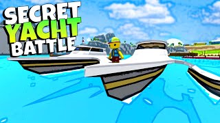 SUPER SECRET YACHT BATTLE IN WOBBLY LIFE!