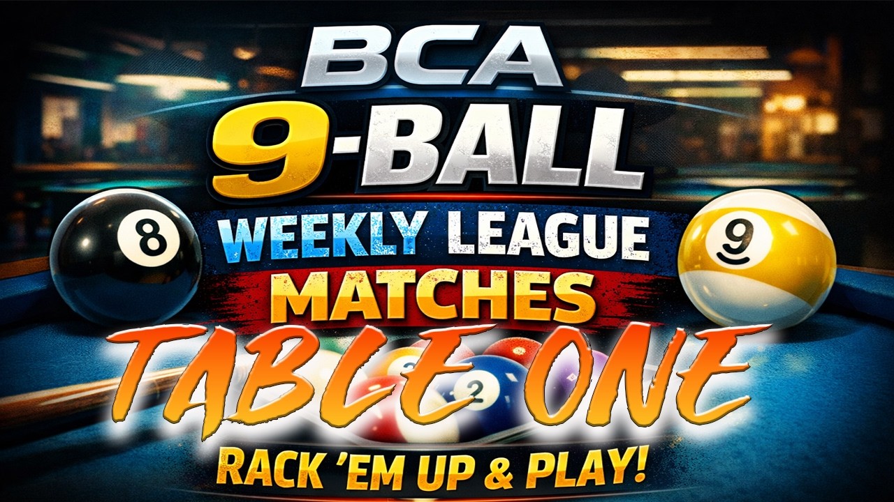 BCA 9/10 Ball Table One Live at Texas Vintage