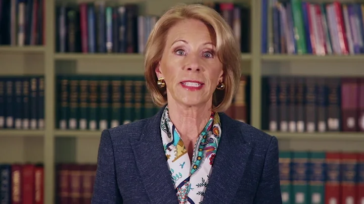 Secretary DeVos - Title IX codifies into law sexual harassment as the discrimination it is