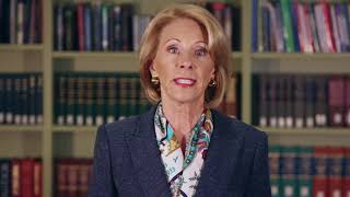 Secretary DeVos - Title IX codifies into law sexual harassment as the discrimination it is