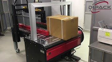 Fully Automatic Box Strapping and Taping Machine