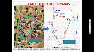 01 DE 01 CALCULO DE COORDENADAS POLIGONACION