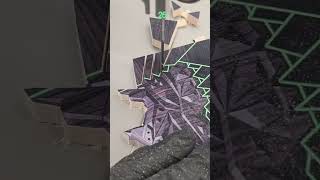 PRECISION ASMR CUTS ⚡ | 84 exact cuts to make an original low-poly hype spiked sneaker