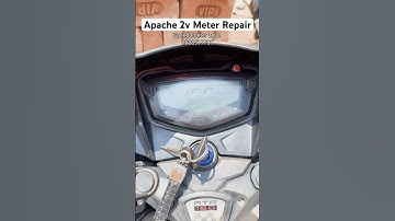Apache 2v BS6 2024-2025 Model REPAIR - APACHE 2v full Displays Meter repair - APACHE 2v METER REPAIR