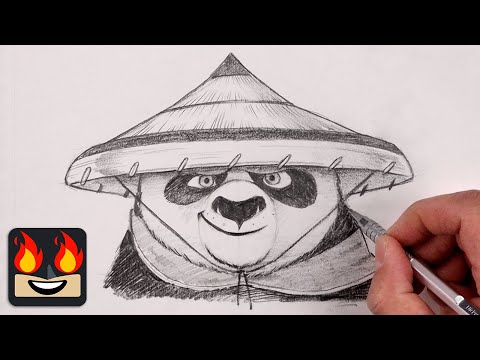 How To Draw Kung Fu Panda 4 | Po Sketch Tutorial