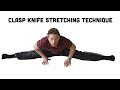 Fastest Way to Learn Splits? || Claspknife Stretching Technique