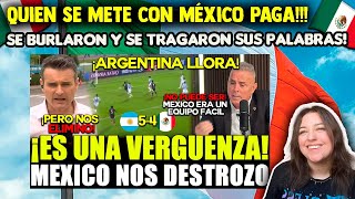 EL KARMA LE DIO UNA BOFETADA A ARGENTINA! CON MÉXICO NADIE SE METE