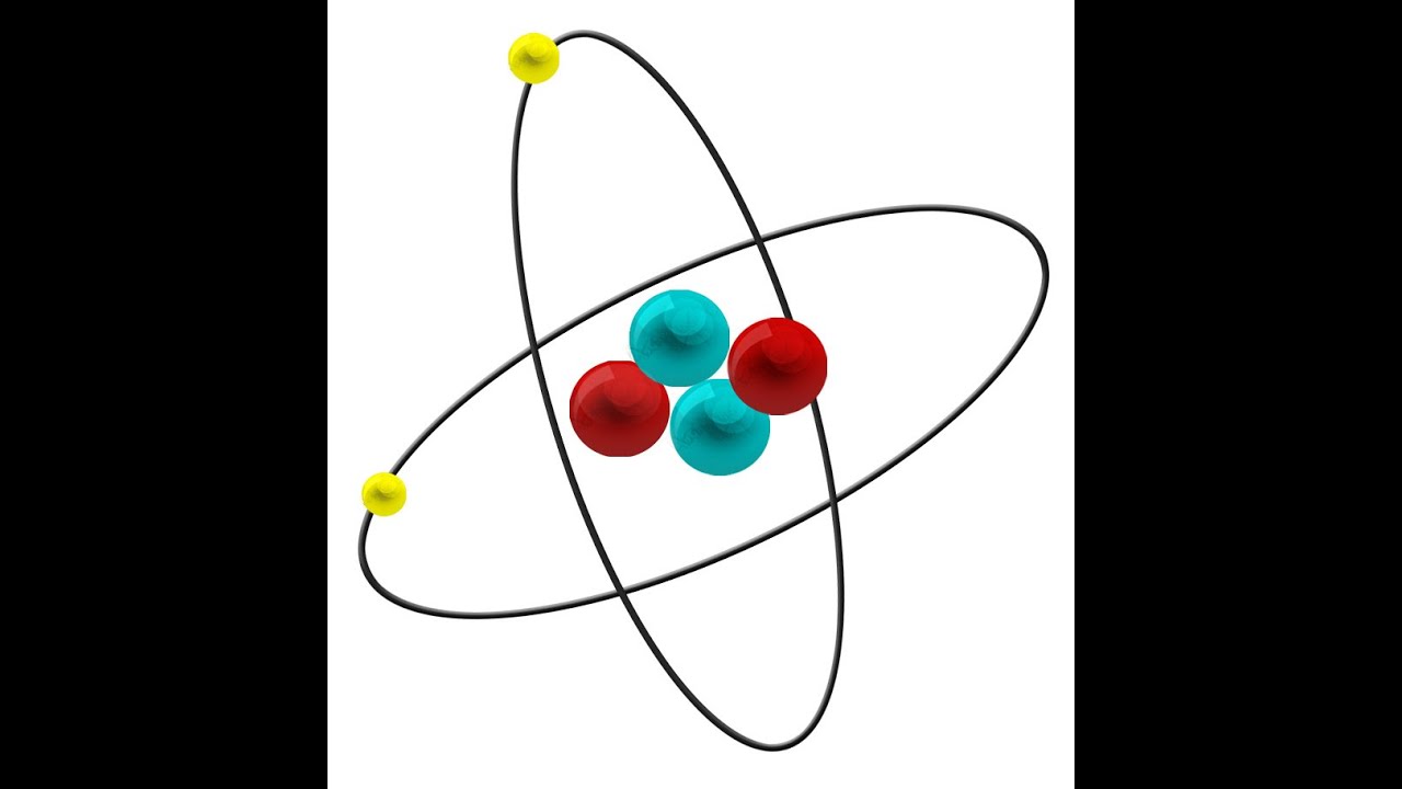 Изобразите атом гелия