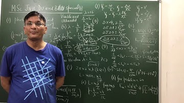 MSc Physics Exam (BHU,DU,JNU etc)Special-1