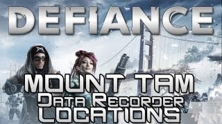 Defiance Mount Tam Data Recorders - Locations Guide