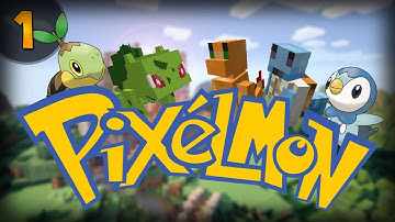 Minecraft Pixelmon - Episode 1 - Getting Started!