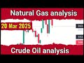Natural Gas analysis for today 20 Mar 2025 | Crude Oil analysis | Crude Oil news #crudeoillivenews