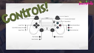 The Sims 4 Playstation 4 CONTROLS [for each section]