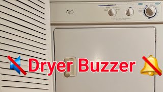 How to Disable Buzzer on Frigidaire Dryer