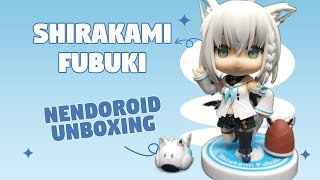Hololive Shirakami Fubuki Nendoroid Unboxing