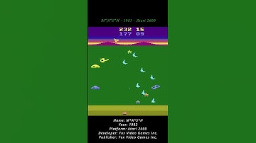 M*A*S*H - 1983 - Atari 2600 ( Atari VCS ) ( Shorts ) #games #atari #atari2600 #atarivcs #retrogames