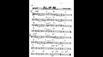 "All of Me" Instrumental Backing Track in C major (Original song by Gerald Marks e Seymour Simons)