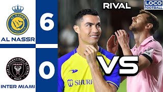 MESSI VS RONALDO AL NASSR INTER MILAN - Football Highlights Soccer Skills Reaction Moments Edits
