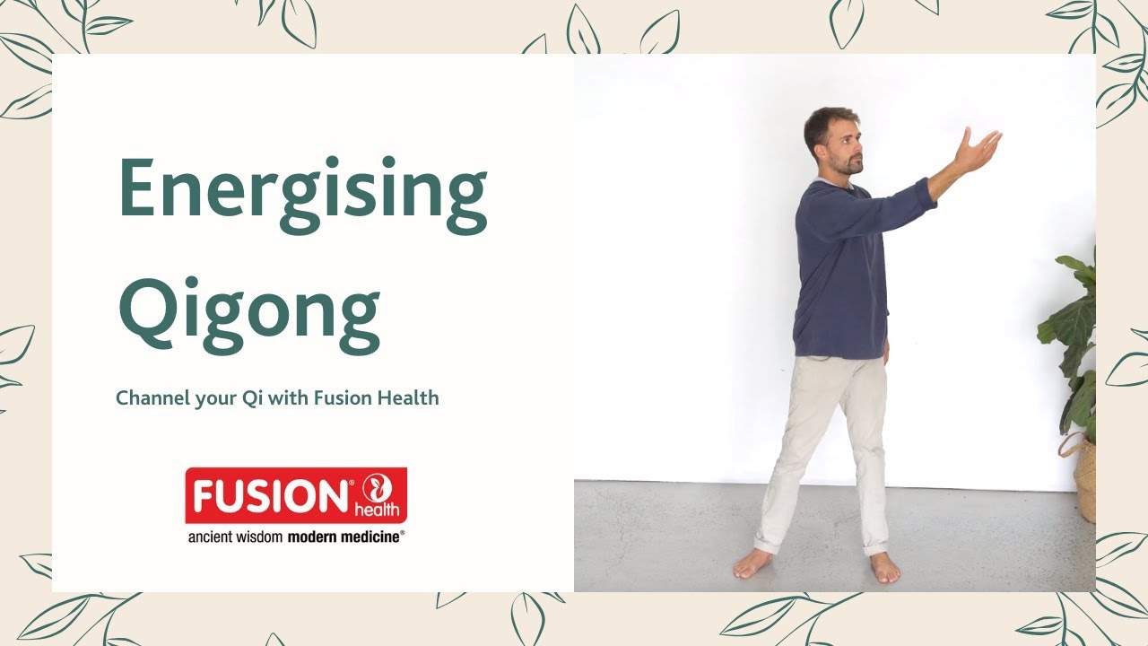 Energising Qigong Class - Moving Meditation for Beginners - YouTube
