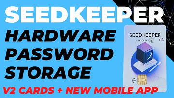 SeedKeeper (2024 Update) - Secure Hardware Password Manager (V2 Cards & Mobile App)